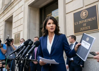 Kristi Noem Justice Department filing