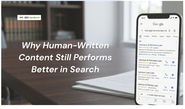 Why Human-Written Content Still Performs Better in Search